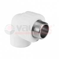 Угольник переходной с наружной резьбой 32х3/4" (40/10) (Valfex)