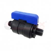 Кран шаровой компрессионный НР/НР резьба разборный 1/2"-1/2"Ду20 (40/8) (Valfex)